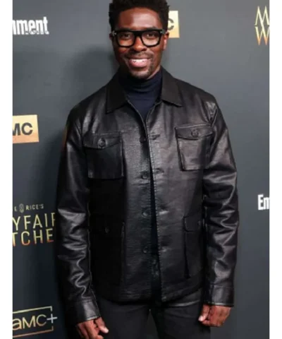 Chirisa Mayfair Witches 2025 Black Leather Jacket