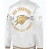 City Thunder White Champions Jacket