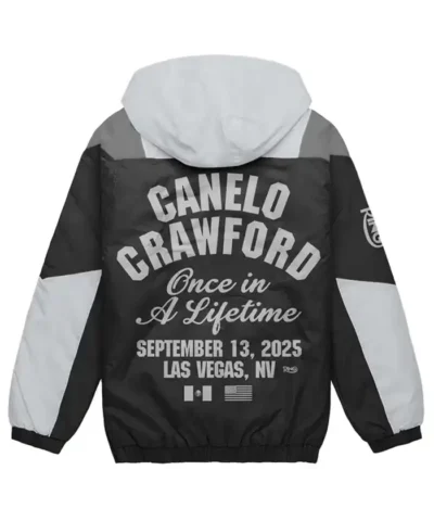 Alternative view of Canelo Vs Crawford Once In A Lifetime Windbreaker Jacket