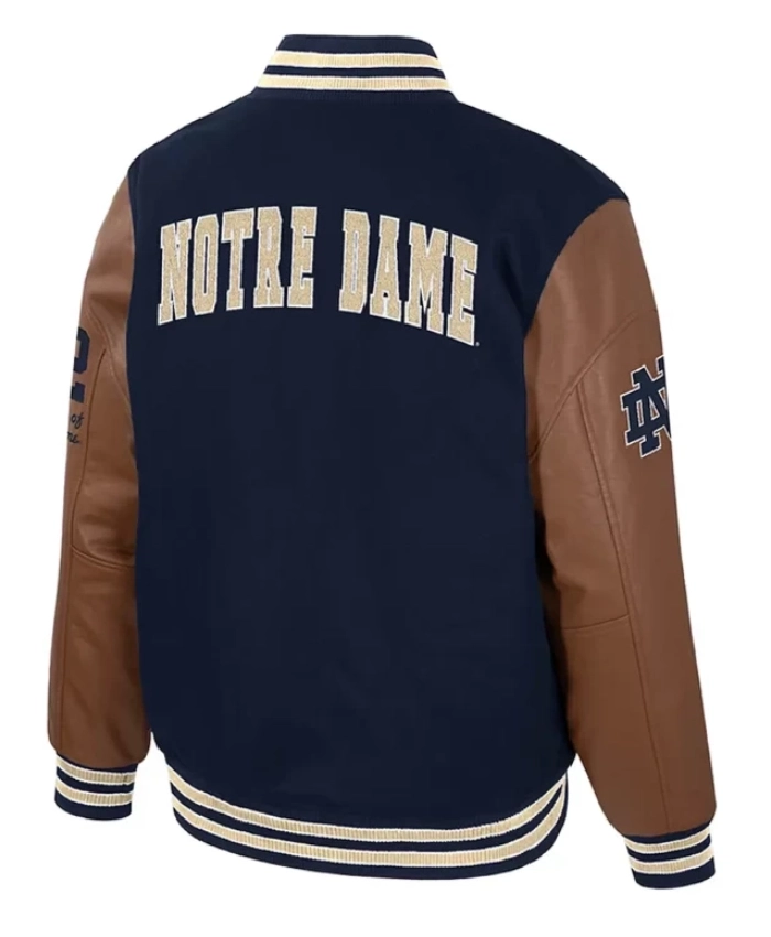 Notre Dame Letterman Jacket - Image 2