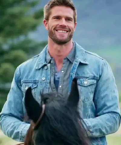 Davey Fisher Finding Mr. Christmas Denim Jacket