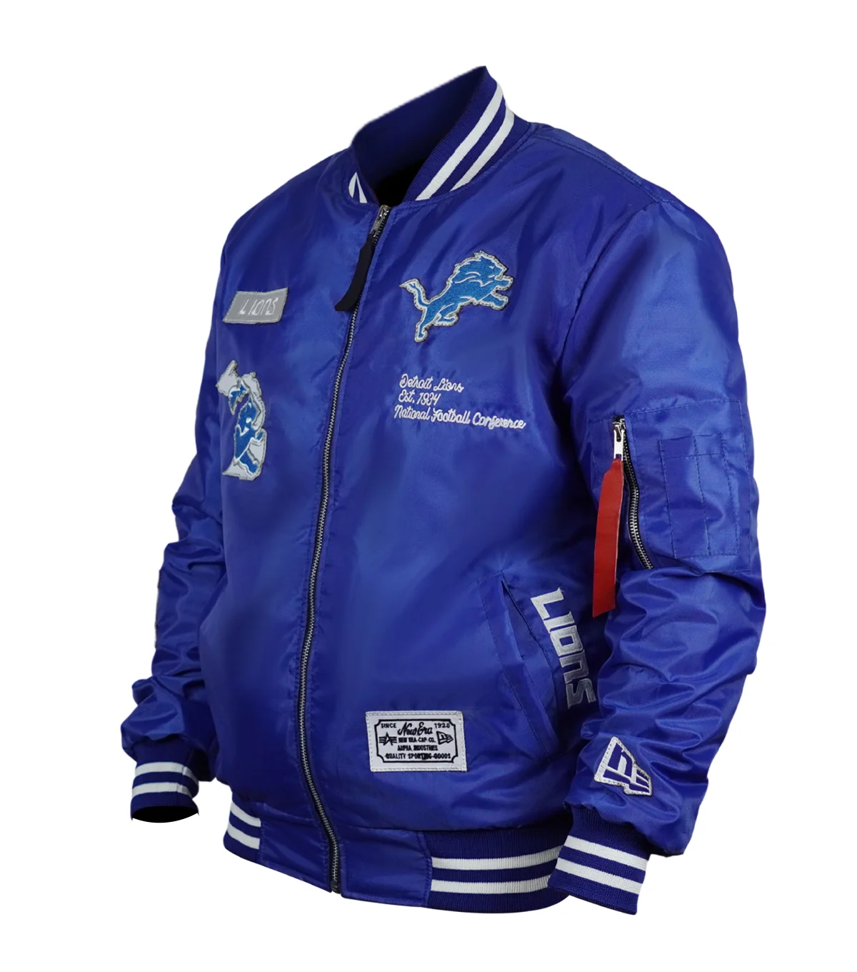 Show Eminem Detroit Lions Halftime Jacket - Image 3