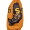 Diego Padres Wool and Leather Varsity Jacket