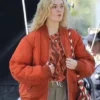 Elle Fanning Margo’s Got Money Troubles 2026 Bomber Jacket