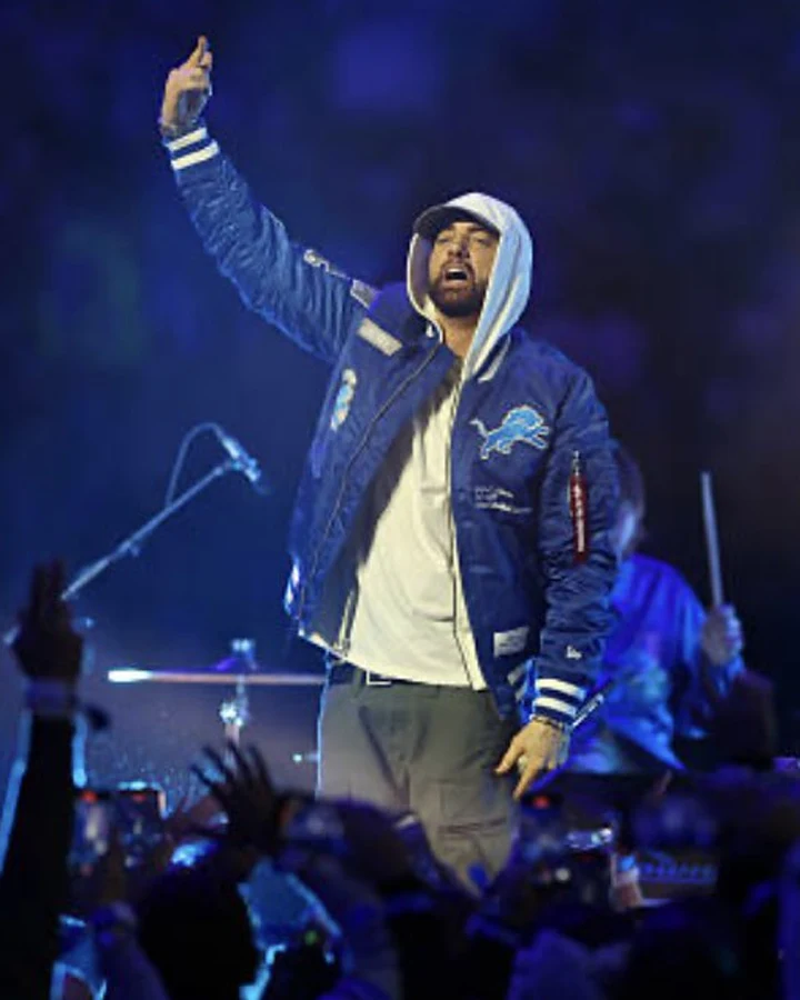 Detroit Lions Thanksgiving 2025 Eminem Show Jacket