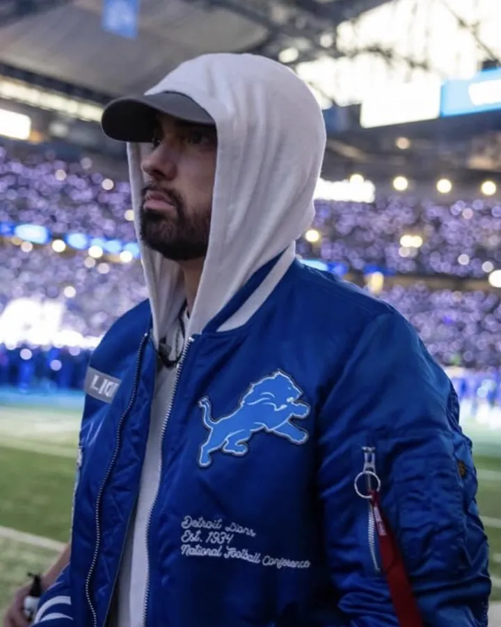 Detroit Thanksgiving 2025 Eminem Halftime Show Jacket