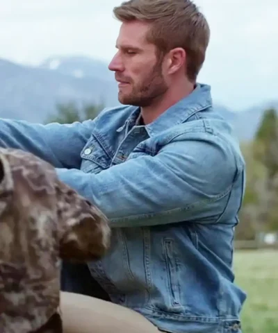 Alternative view of Davey Fisher Finding Mr. Christmas Denim Jacket