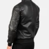 Full Grain Genuine Leather Black Jacket