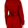 Guthrie The Today Show 2025 Red Trench Coat