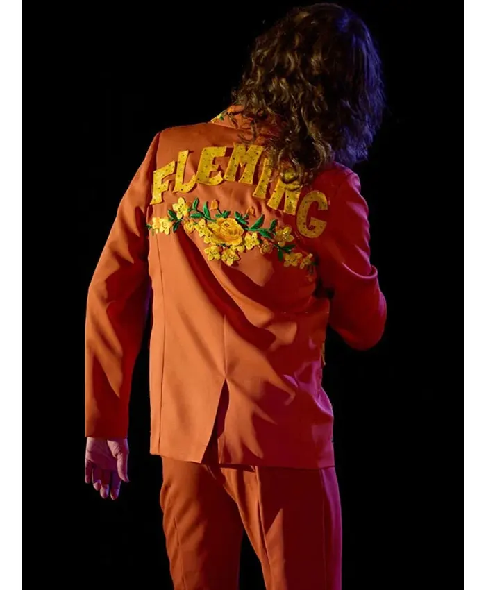 HELL 2023 Chris Fleming Orange Floral Suit