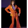 HELL 2023 Chris Fleming Orange Floral Printed Suit