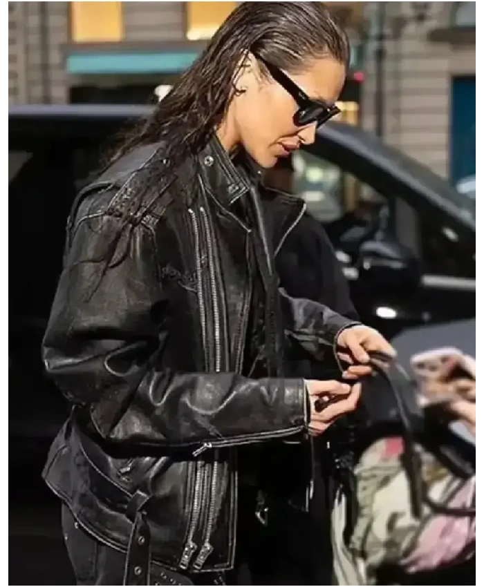 Hadid The Beauty 2025 Leather Jacket