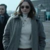 Haley Bennett The Last Frontier S01 Wool Coat