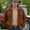 Heartland Chris Potter Brown Suede Jacket
