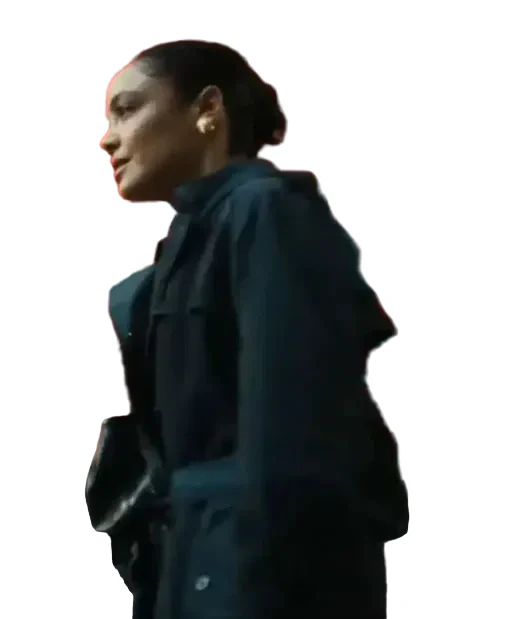 His and Hers Anna Black Trench Coat