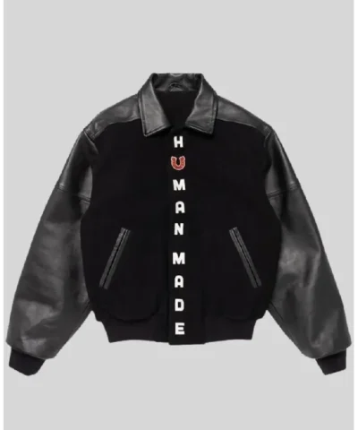 Human Made Stadium Black Varsity Jacket
