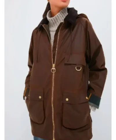 Hunter The Today Show 2025 Brown Jacket