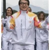 Jackie Chan Winter Olympics 2026 Flame Jacket