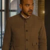 Jesse Williams Hotel Costiera Suede Brown Jacket