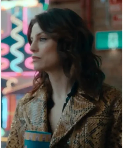 Jessica De Gouw Sunny Nights 2025 Snake Effect Jacket