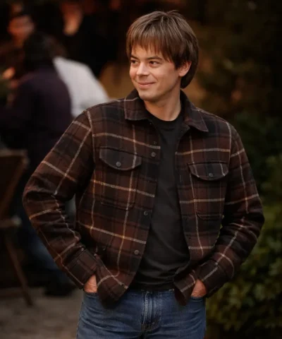 Jonathan Byers Stranger Things S05 Plaid Jacket