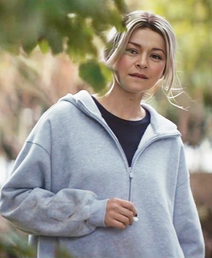 Julia Chan Half Zip Hoodie