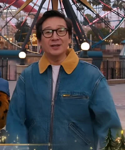 Ke Huy Quan Disney Parks Magical Christmas Day Parade 2025 Denim Jacket