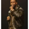 Kevin Hart Acting My Age Black Leather Jacket