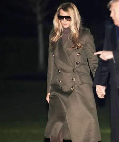 Lady Melania Trump White House Coat