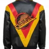 Lankinen Vancouver Canucks Leather Jacket