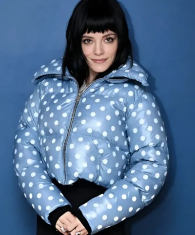Lily Allen The Tonight Show Starring Jimmy Fallon S13 Puffer Jacket