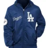 LA Dodgers Hooded Bomber Jacket