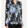 Lupone The View 2025 Printed Satin Blazer