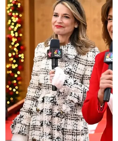 Macys Thanksgiving Day Parade Savannah Guthrie Tweed Coat