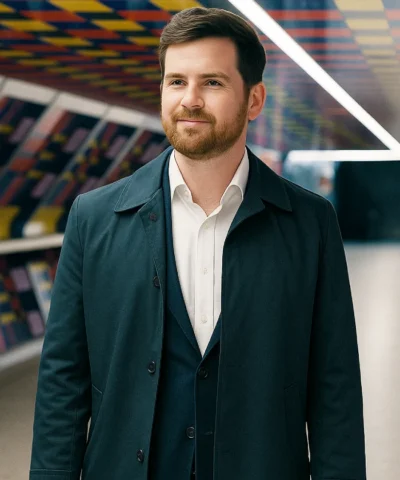 Down Cemetery Road S01 Tom Riley Black Coat