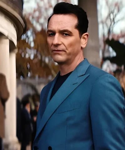 Matthew Rhys The Beast in Me S01 Blue Blazer