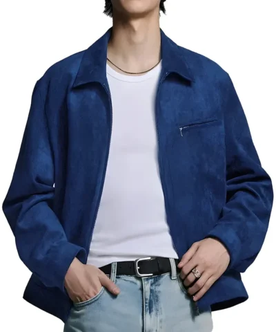 Matthew Rhys The Beast in Me S01 Blue Jacket Front