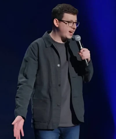 Mayce Galoni Rick Mercer Stand Up for Canada Gray Jacket