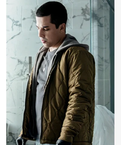 Mayor of Kingstown S04 Derek Rivera Quilted Jacket