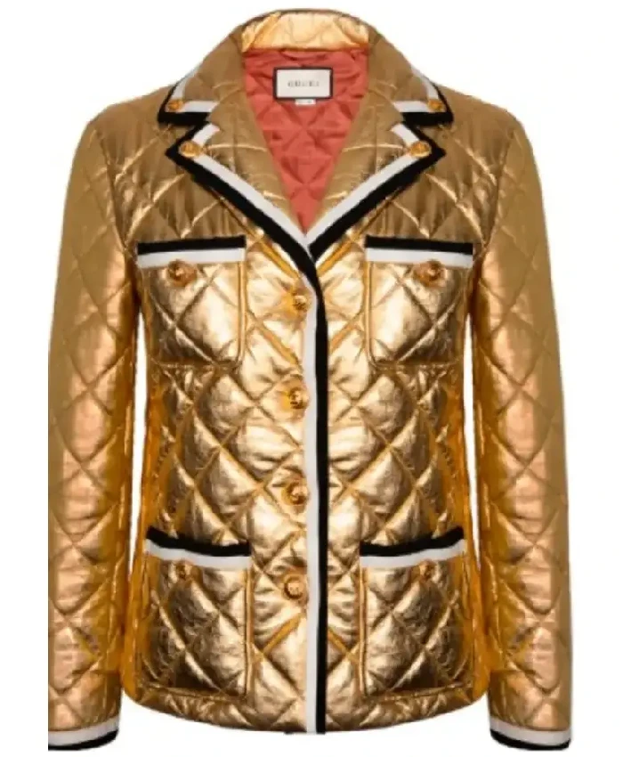 Medley The Traitors US S04 Gold Quilted Jacket