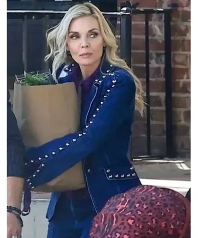 Michelle Pfeiffer Margo’s Got Money Troubles 2026 Denim Blazer