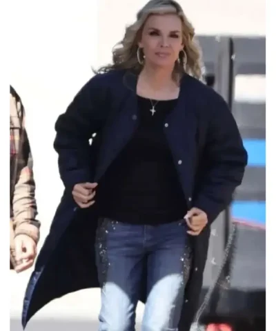 Michelle Pfeiffer Margo’s Got Money Troubles 2026 Quilted Coat