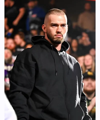 Monday Night RAW Austin Theory Black Hoodie