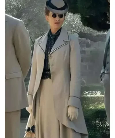 Natascha McElhone Young Sherlock 2026 Coat