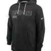 New Orleans Saints Crucial Catch Black Hoodie