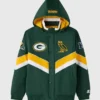 OVO Sideline Green Bay Packers Puffer Jacket