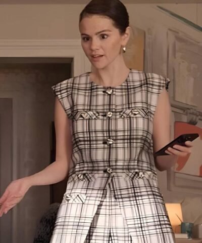 Only Murders in the Building Season 5 Mabel Mora Plaid Vest