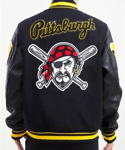 Alternative view of Pittsburgh Pirates Letterman Jacket