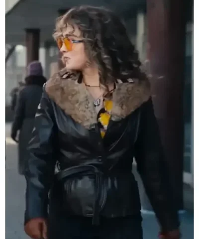 Ponies Twila Black Leather Jacket