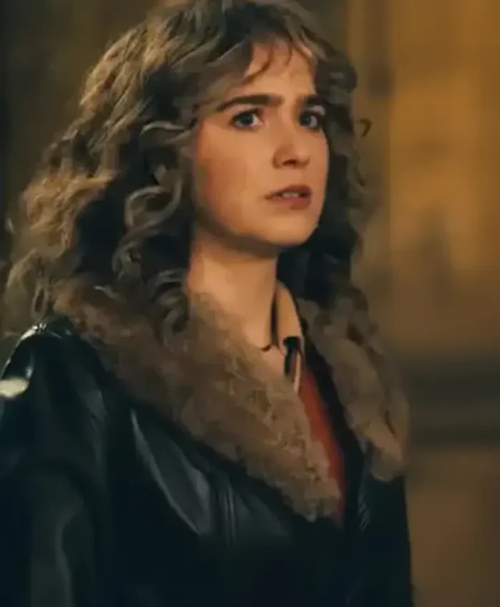 Twila Ponies Haley Lu Richardson Black Leather Jacket